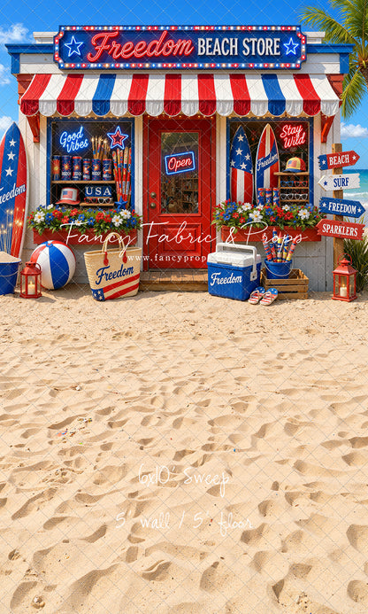Freedom Beach Shoppe - With Sweep Option