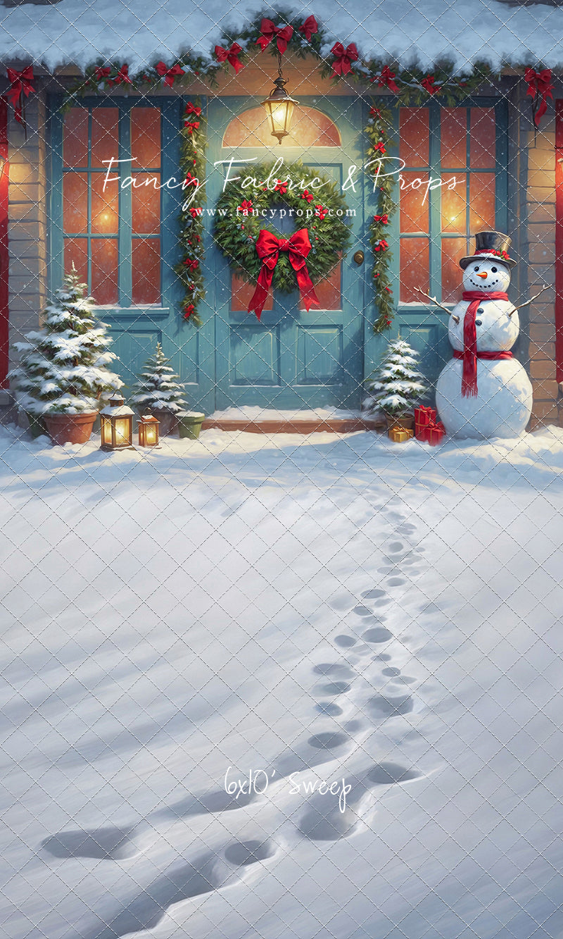 Frosty's Holiday Greeting - with Sweep Option