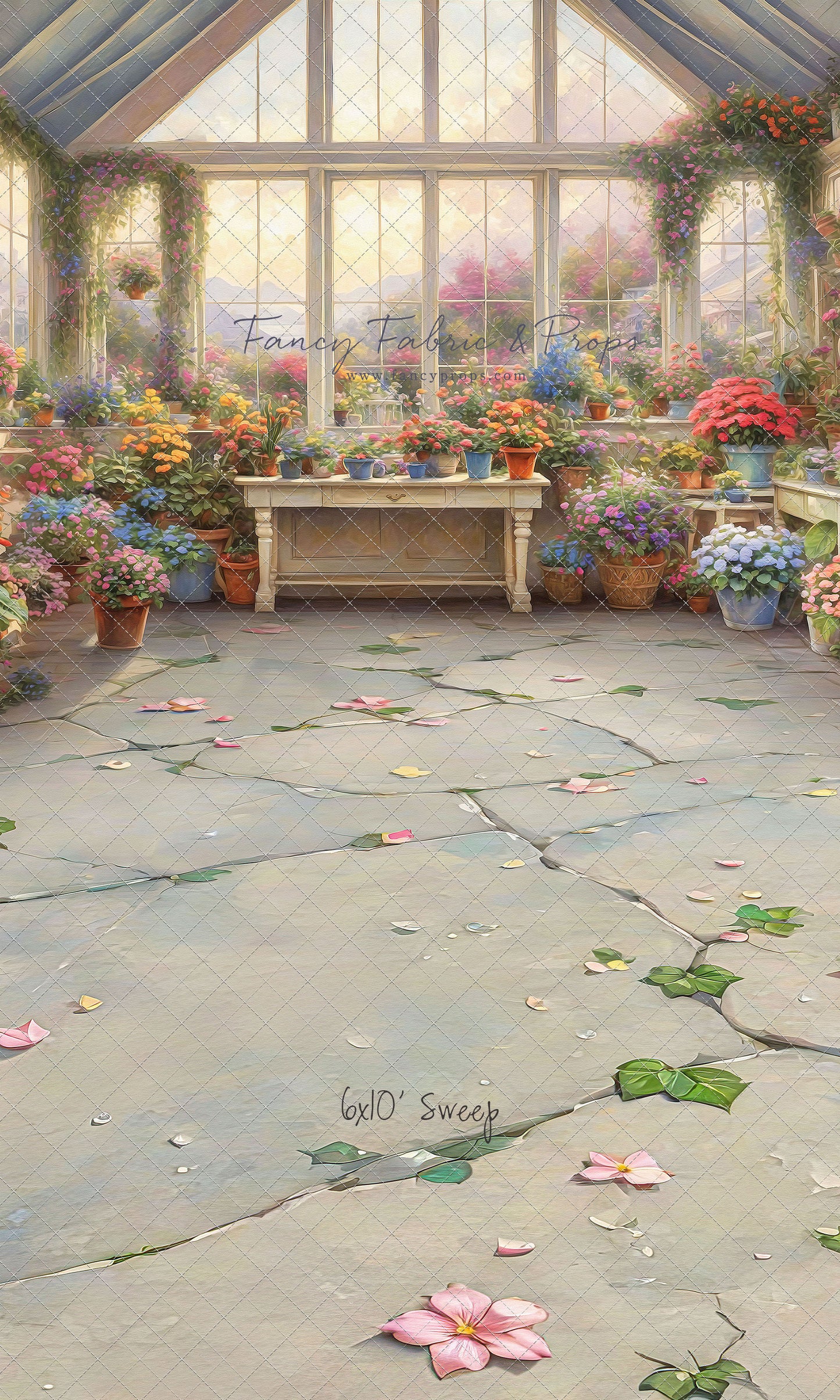 Green House Blooms - With Sweep Option