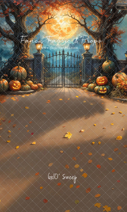 Halloween Lantern Lane - With Sweep Option
