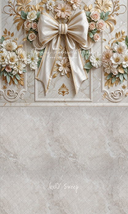 Ivory Luxe - With Sweep Option