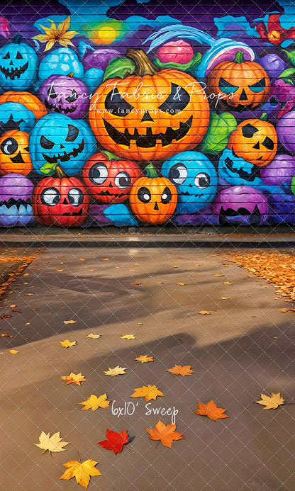Jack-o-Lantern Graffiti Jam - With Sweep Option