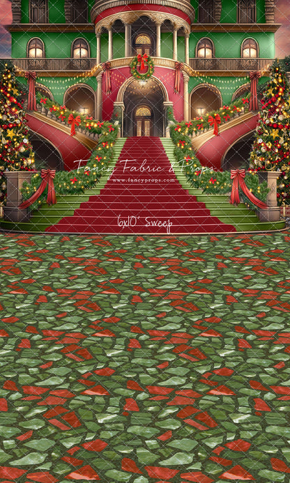 Merry Mansion- Multi Color Rug - with Sweep Option