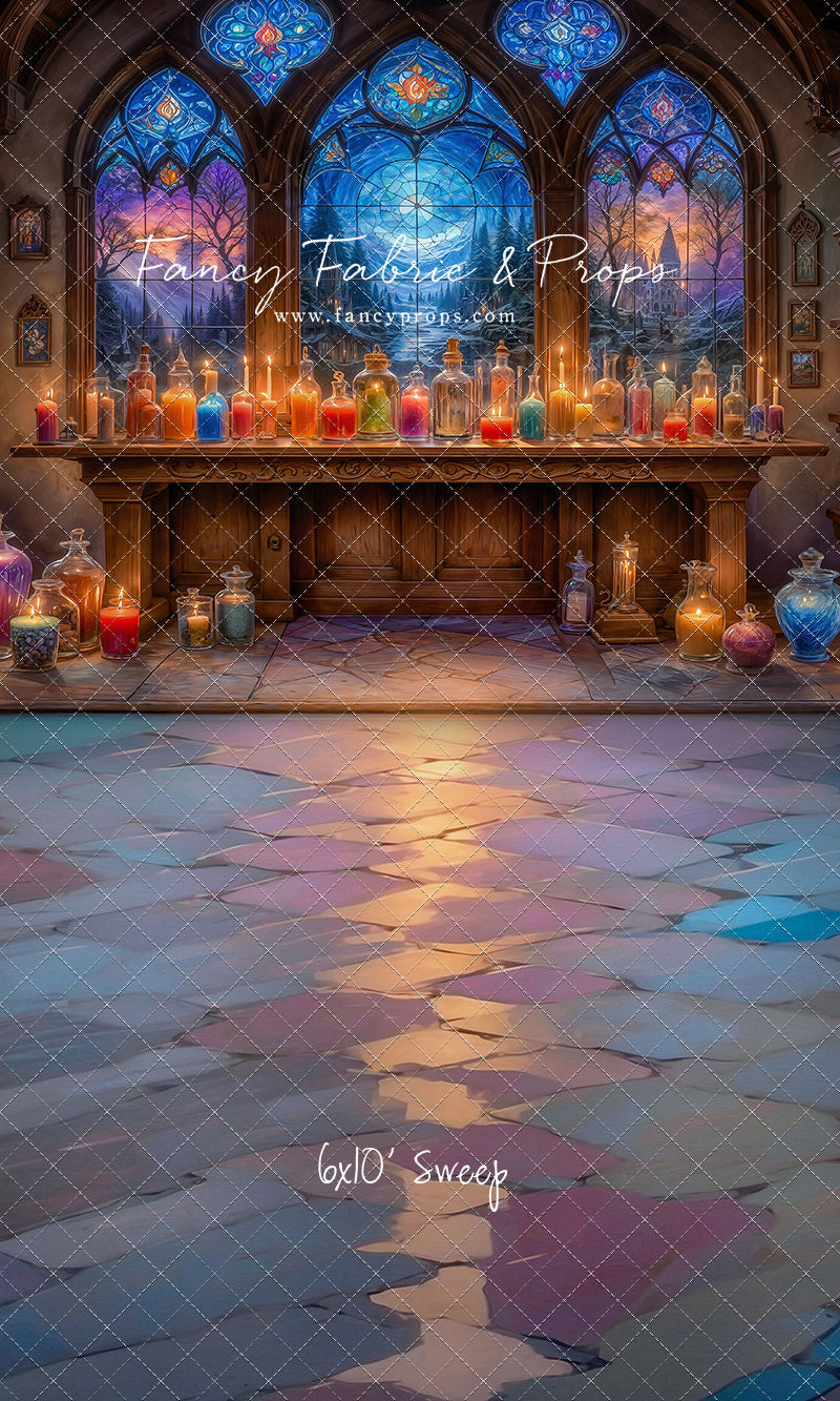 Mystic Potion Emporium - Cement Floor - With Sweep Option