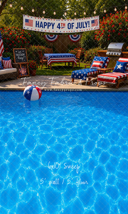 Red, White & Poolside Nights - With Sweep Option