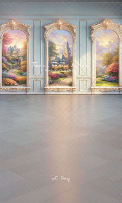 Royal Victorian Wainscoting Wall - With Sweep Option