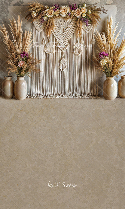 Rustic Woven Tapestry - With Sweep Option