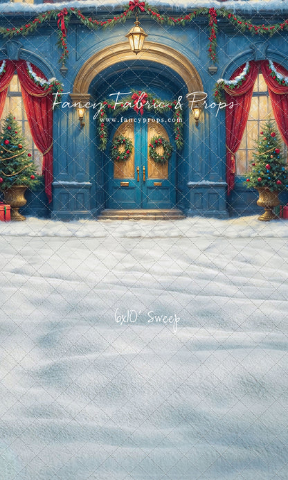 Sapphire Holiday Elegance - With Sweep Option