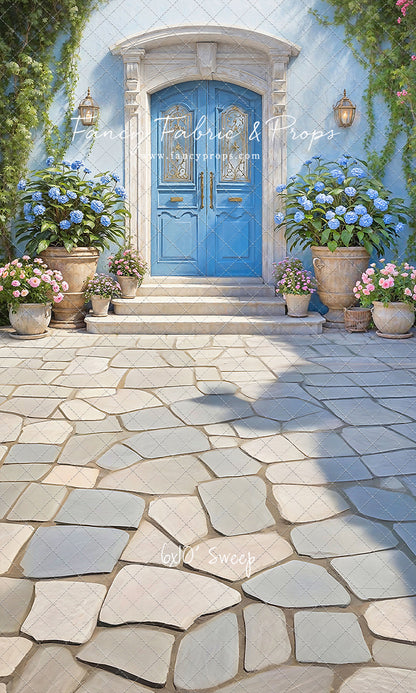Summertime Patio - Blue Door - With Sweep Option