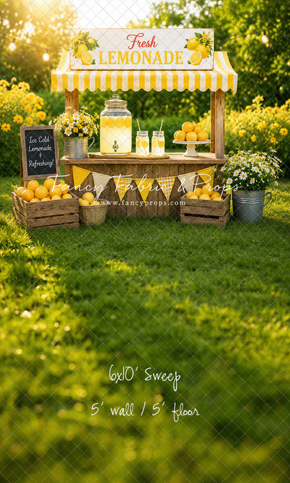 Sunny Days Lemonade Stand - With Sweep Option