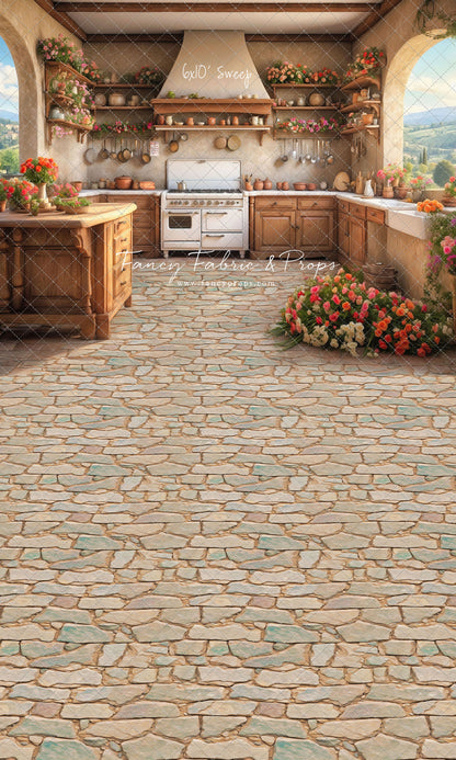 Tuscan Kitchen- With Sweep Option