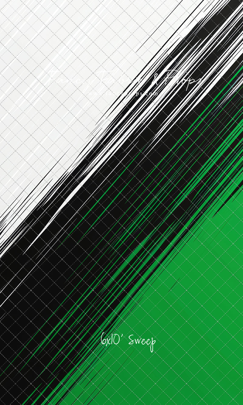 Varsity Emerald & Black