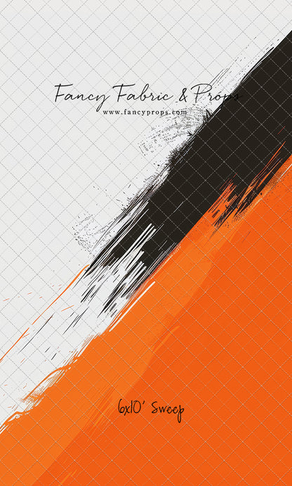 Varsity Orange & Black