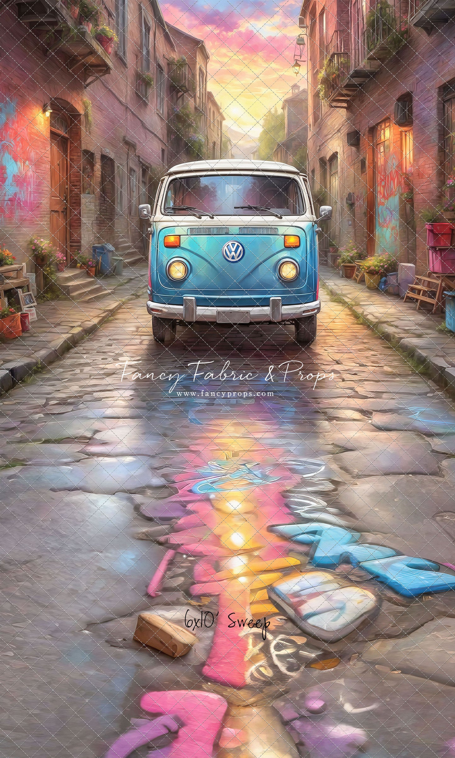VW Artistic Alley - With Sweep Option