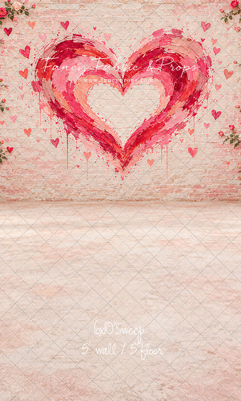 Brushstrokes of Love - With Sweep Option