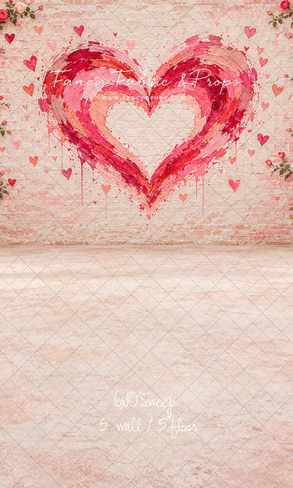 Brushstrokes of Love - With Sweep Option