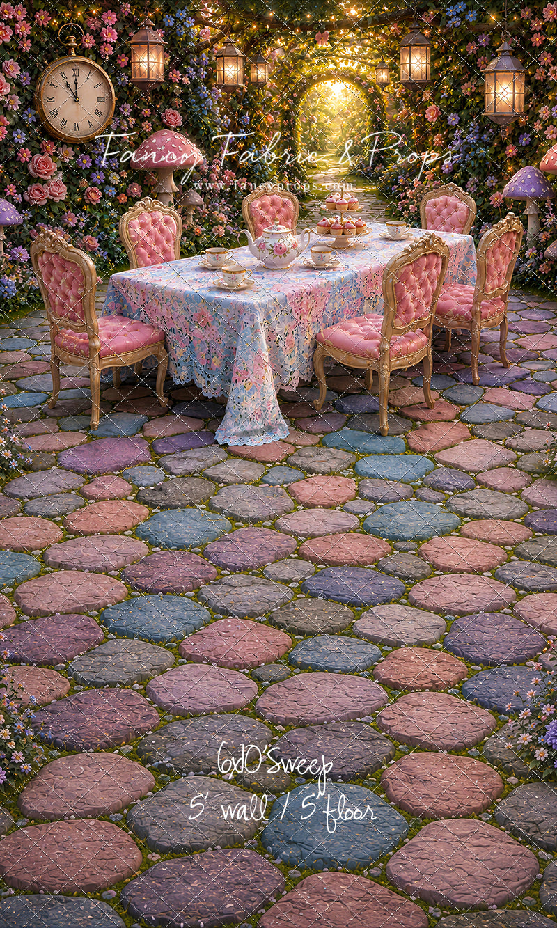 Pastel Tea Party - With Sweep Option