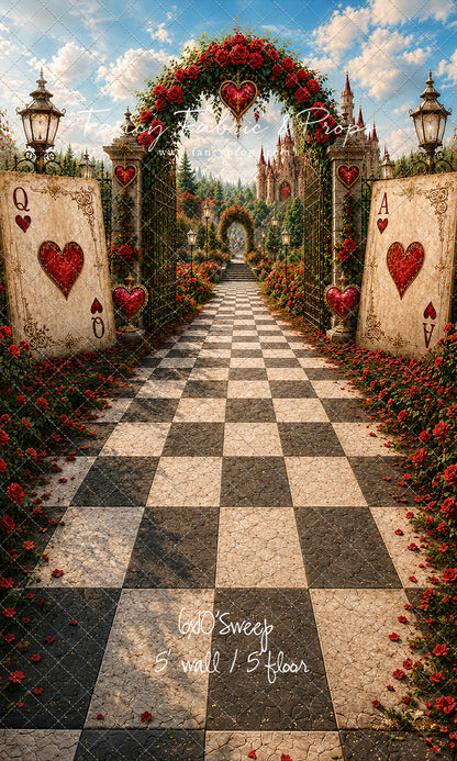 Queen of Hearts Castle Entry - With Sweep Option
