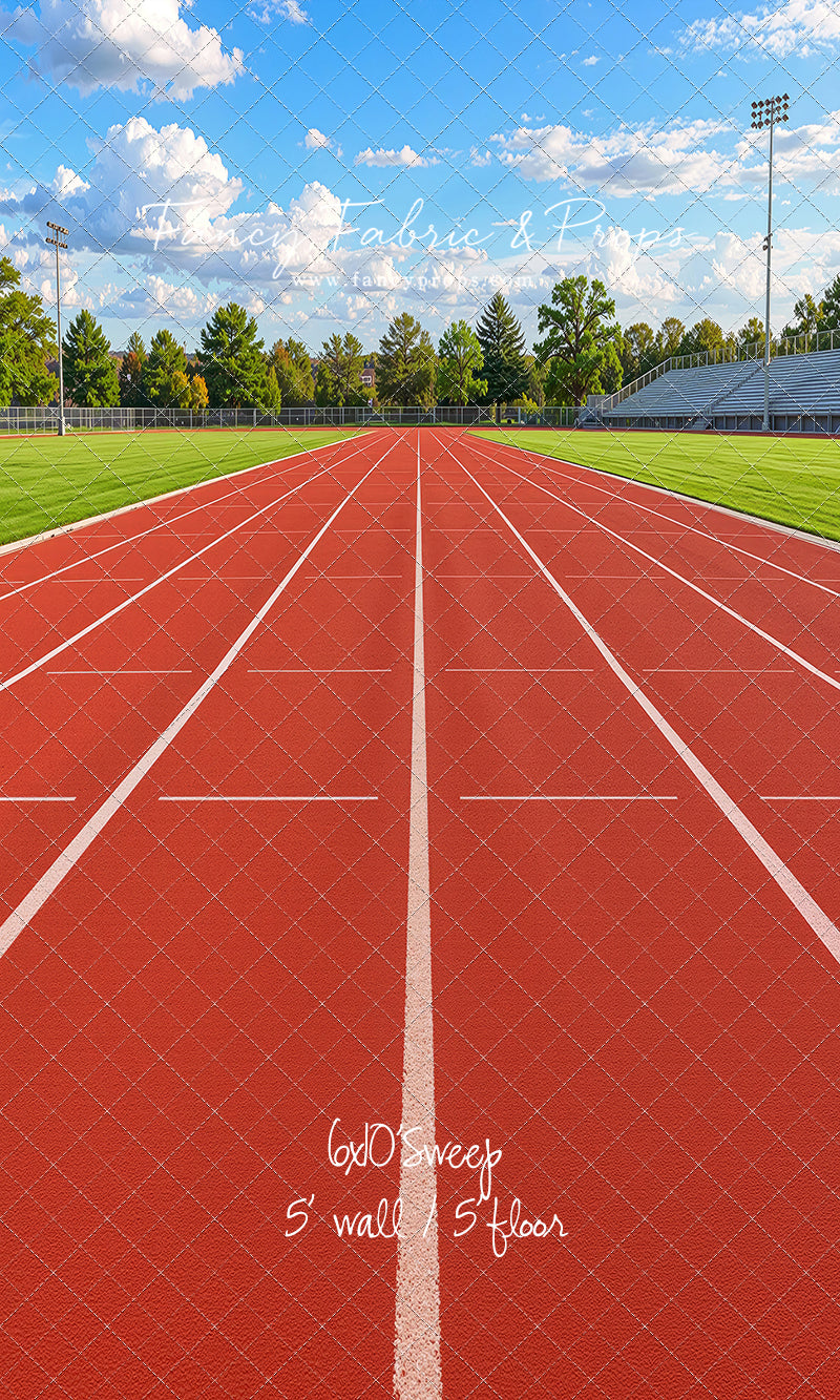 Track & Field Starting Line - With Sweep Option