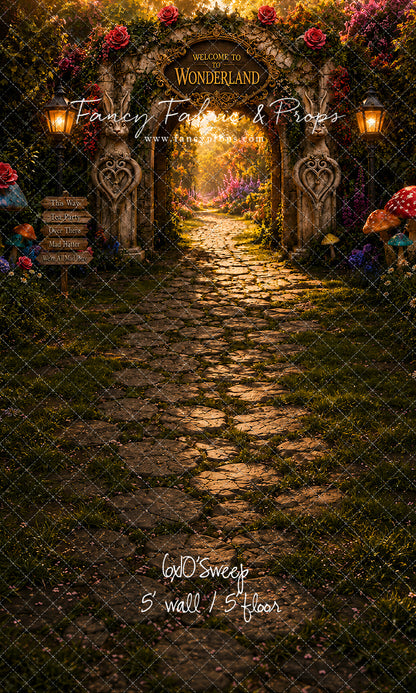 Wonderland Rabbit Way - With Sweep Option