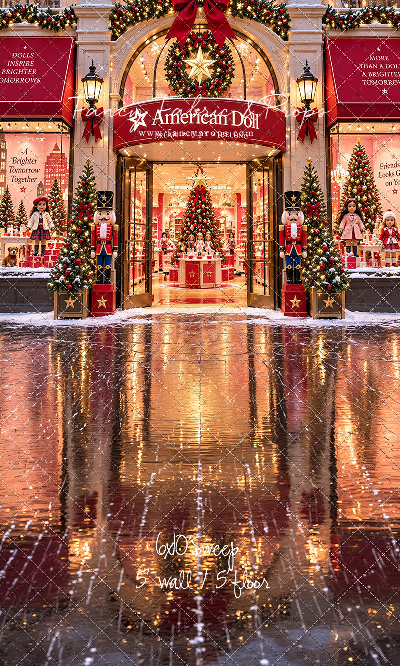 American Doll Holiday - With Sweep Option