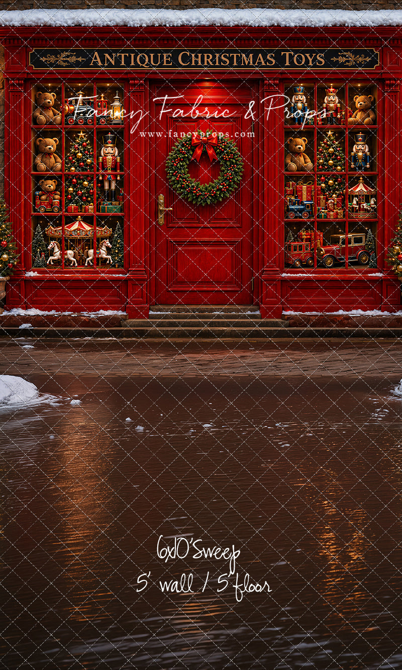 Antique Christmas Toy Store - with Sweep Option