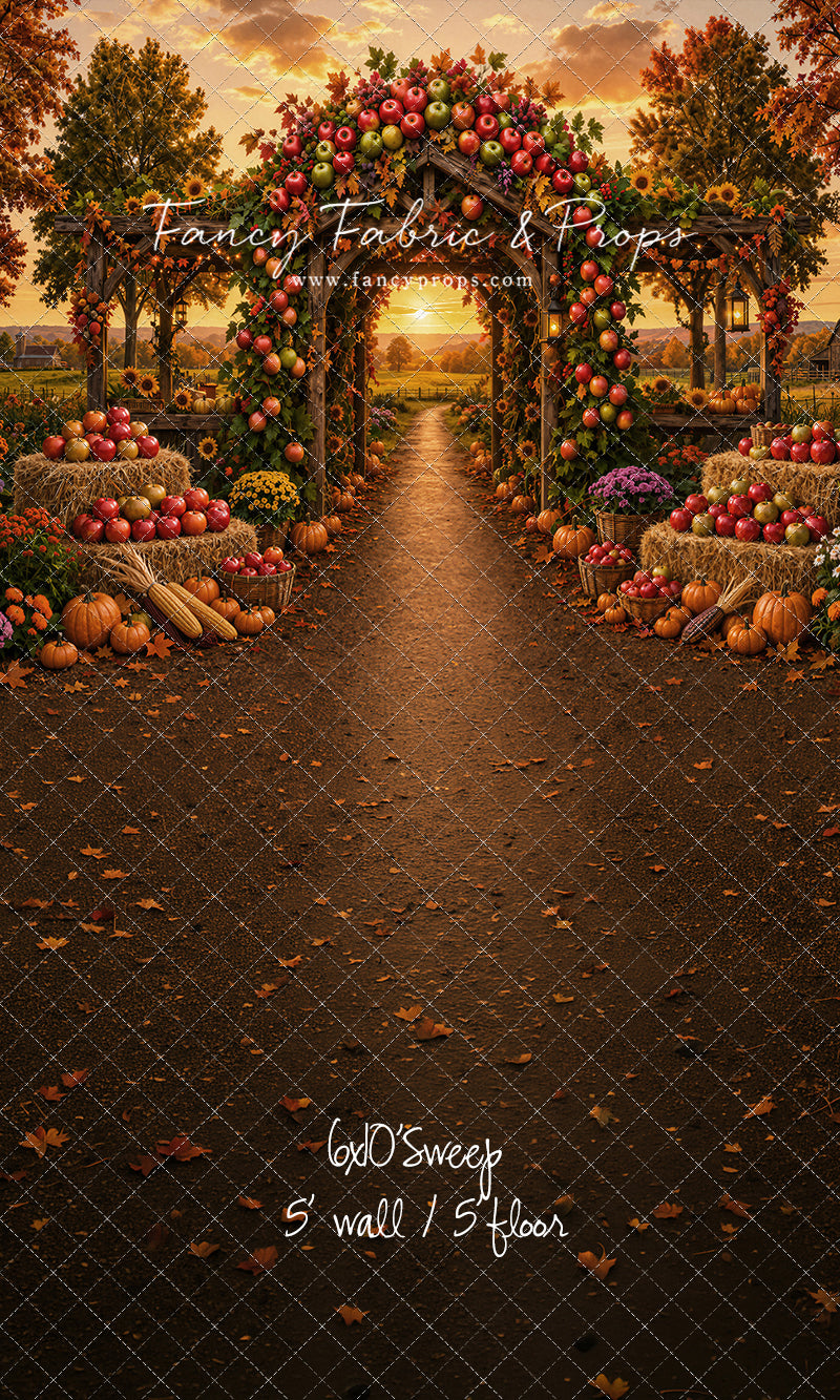 Apple Arbor Blossoms - with Sweep Option