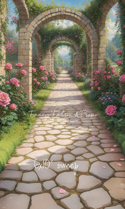 Arcadian Rose Gate - With Sweep Option