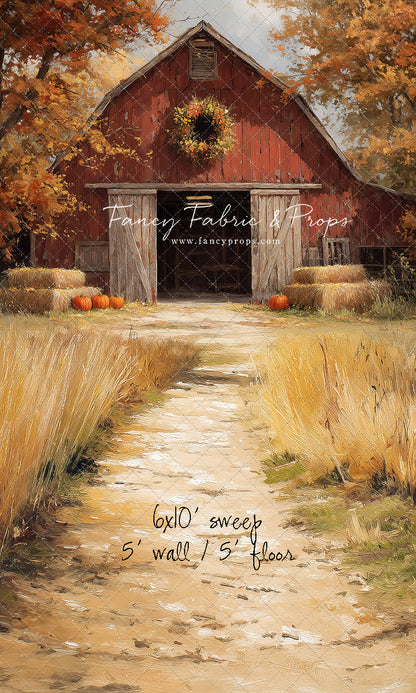 Autumn At Red Oak Farm - with Sweep Option