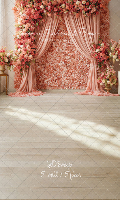 Blooming Flower Wall - With Sweep Option