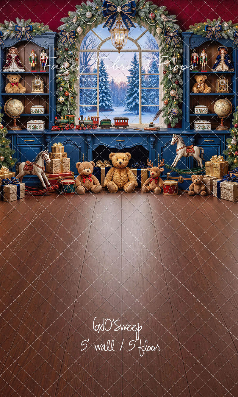 Blue Heirloom Toy Room - with Sweep Option