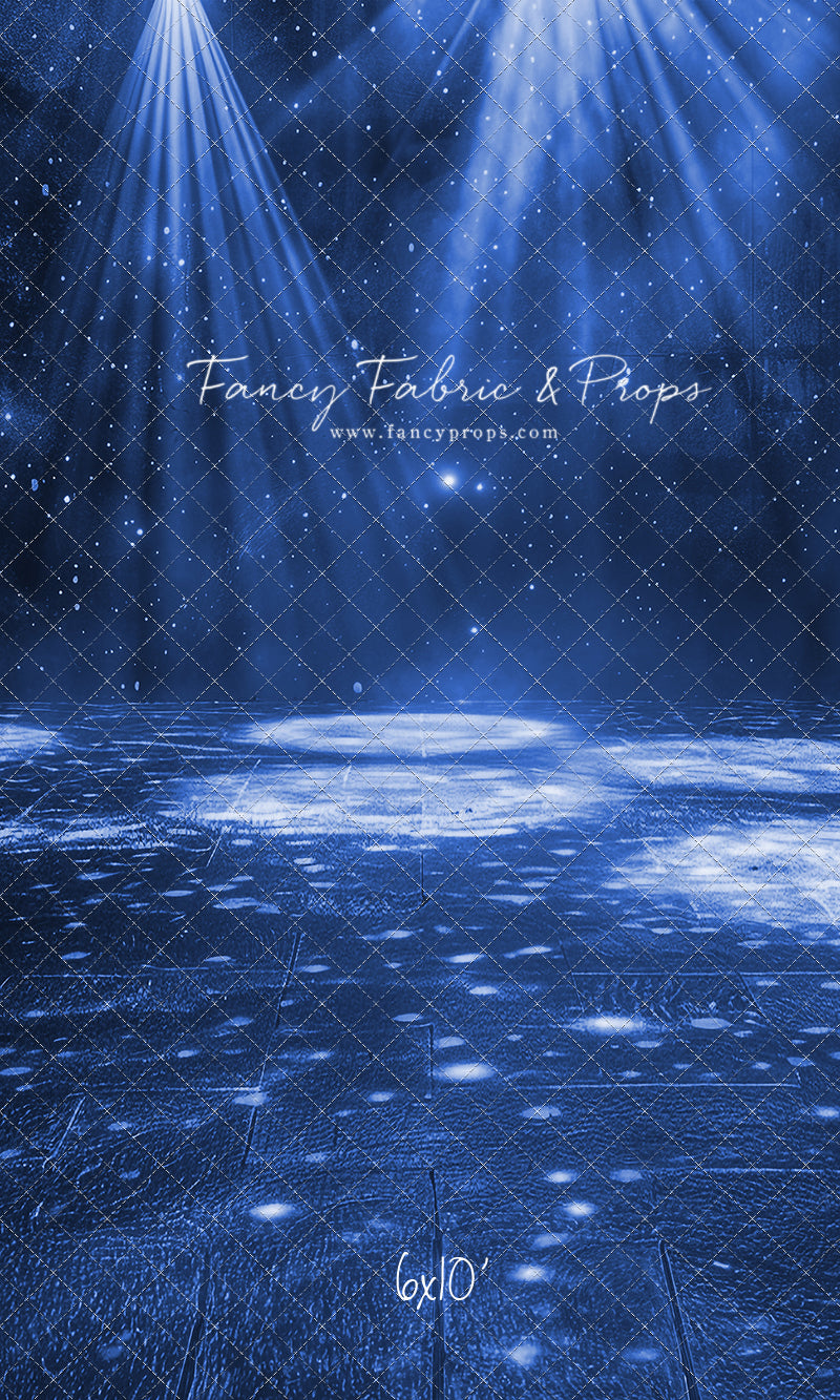 Blue Stage Lights - Sweep Sizes Only