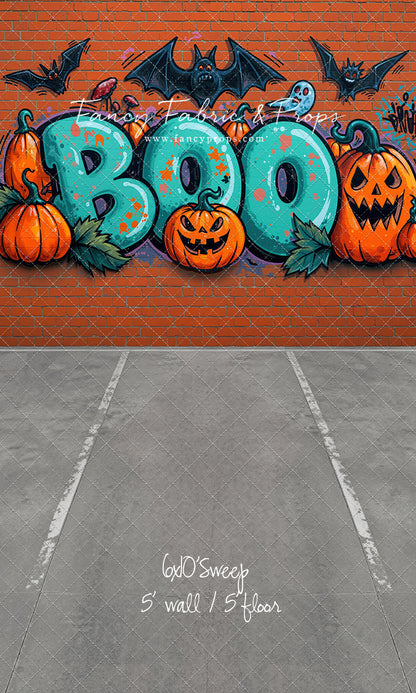 Boo Crew Graffiti Wall - With Sweep Option