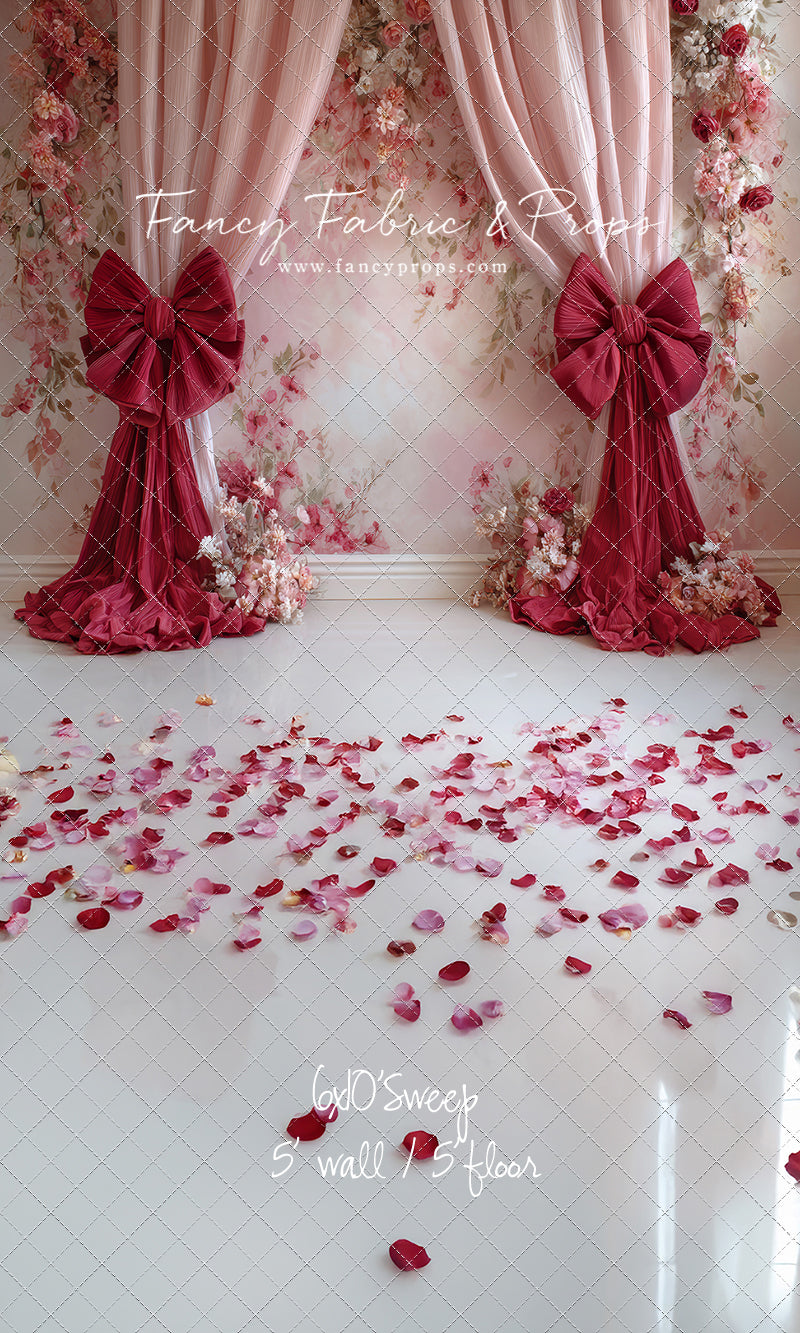 Bowtied Valentine - With Sweep Option