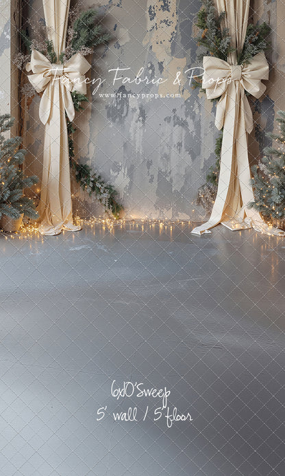 Champagne Bow Room - With Sweep Option