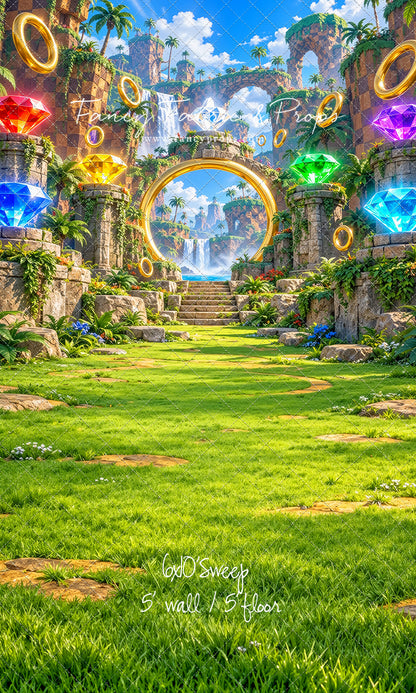 Chaos Emerald Sanctuary - With Sweep Option