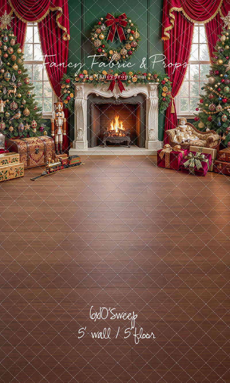 A Christmas Keepsake Parlor - with Sweep Option