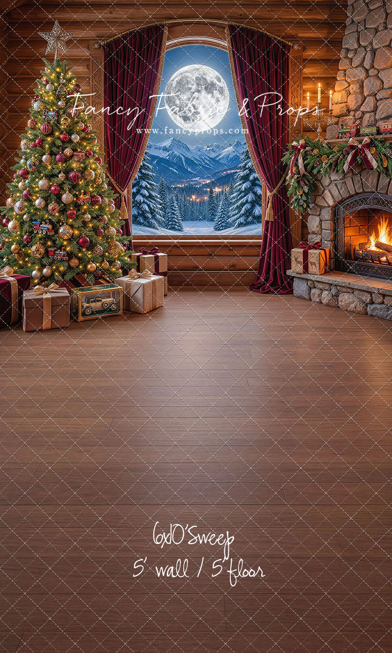 Christmas Moon - With Sweep Option