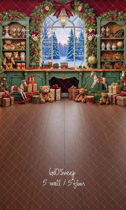 Christmas Toy Cabinet - with Sweep Option
