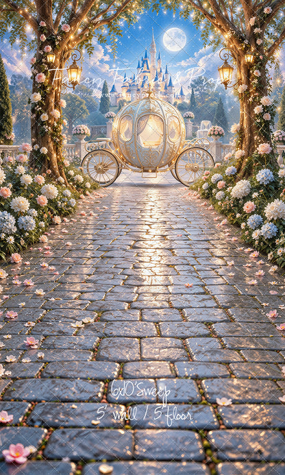 Cinderella's Carriage Castle - With Sweep Option