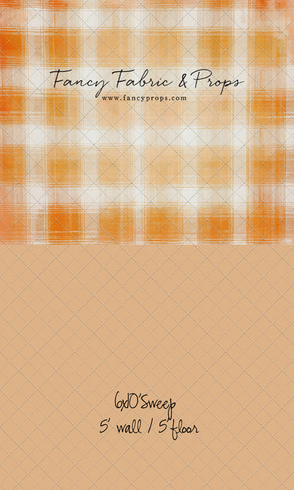 Citrus Tartan- With Sweep Option