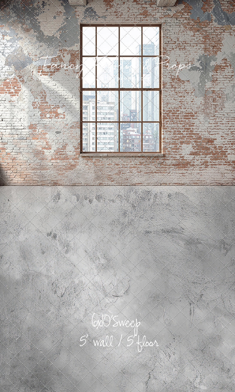 City Brick Canvas - With Sweep Option
