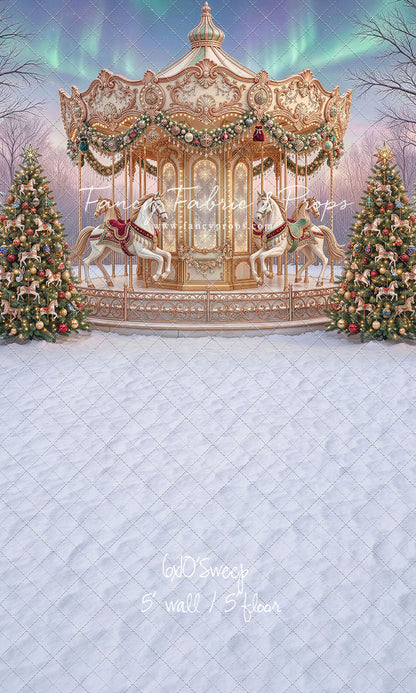 Classic Christmas Carousel - With Sweep Option