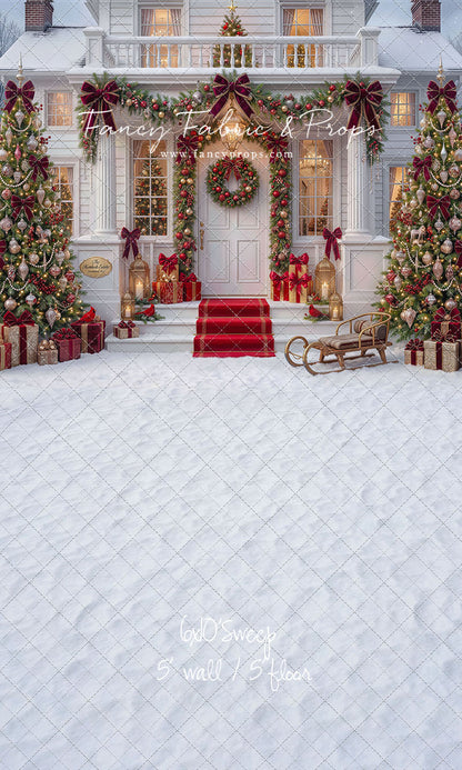 Classic Christmas House - With Sweep Option
