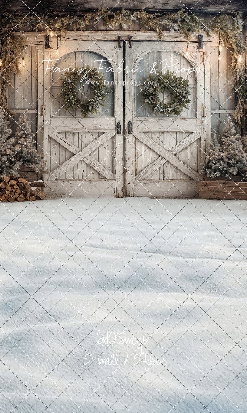 Classic Winter Barn - with Sweep Option
