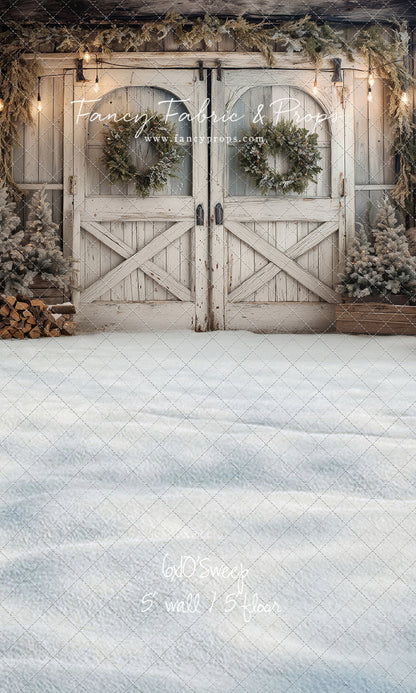 Classic Winter Barn - with Sweep Option