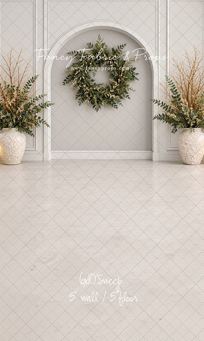 Clean Evergreen Arch - With Sweep Option