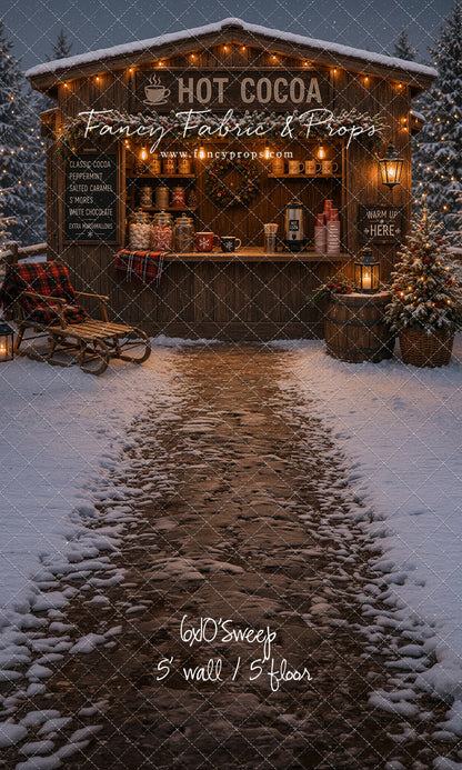 Cocoa Stand Holiday - With Sweep Option