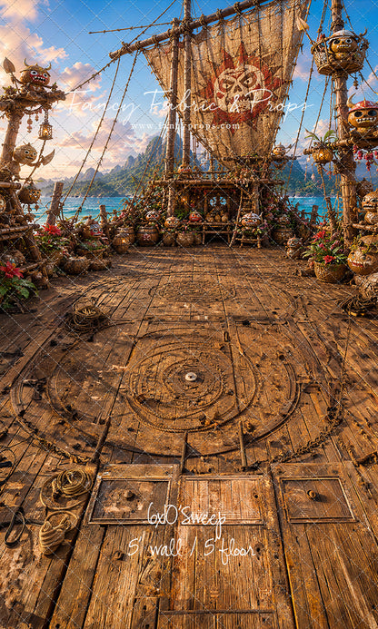 Coconut Pirate Voyage - With Sweep Option