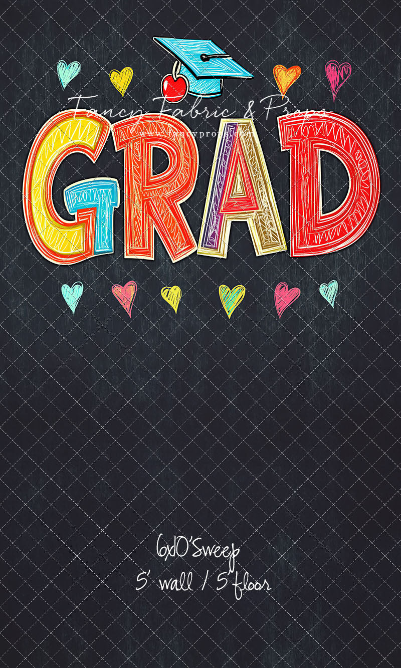 Color Me Graduate - With Sweep Option